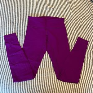 Lululemon Mid/Low Rise Wunder Under *Brushed